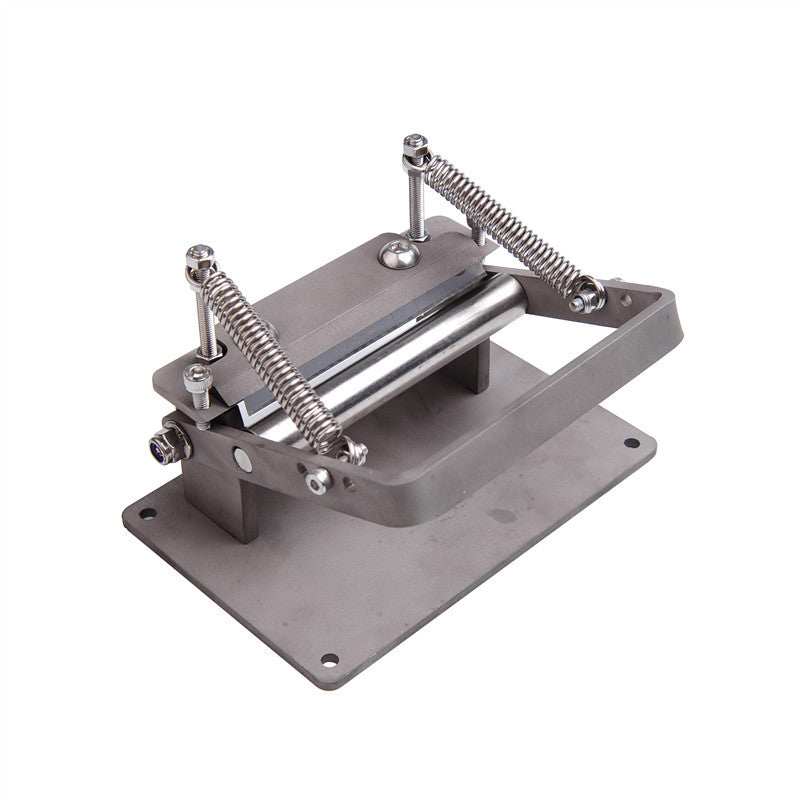 Professional Vegetable‑Tanned Leather Skiving Machine, Manual Bench‑Mount Leather Paring Peeler, Adjustable Thickness Leather Craft Tool
