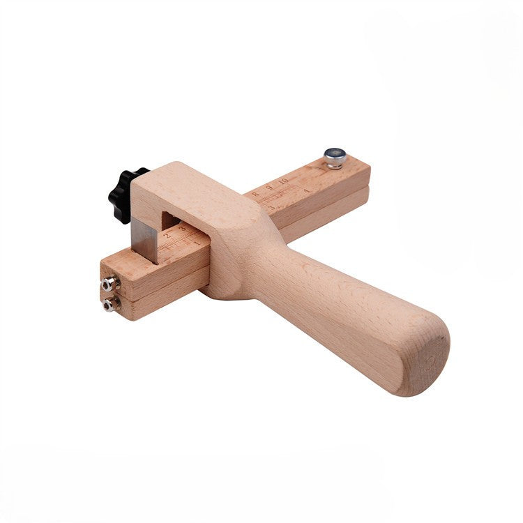 Adjustable belt cutting machine with scale - leather cutting tool for DIY crafts and leather products