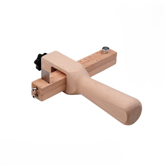Adjustable belt cutting machine with scale - leather cutting tool for DIY crafts and leather products