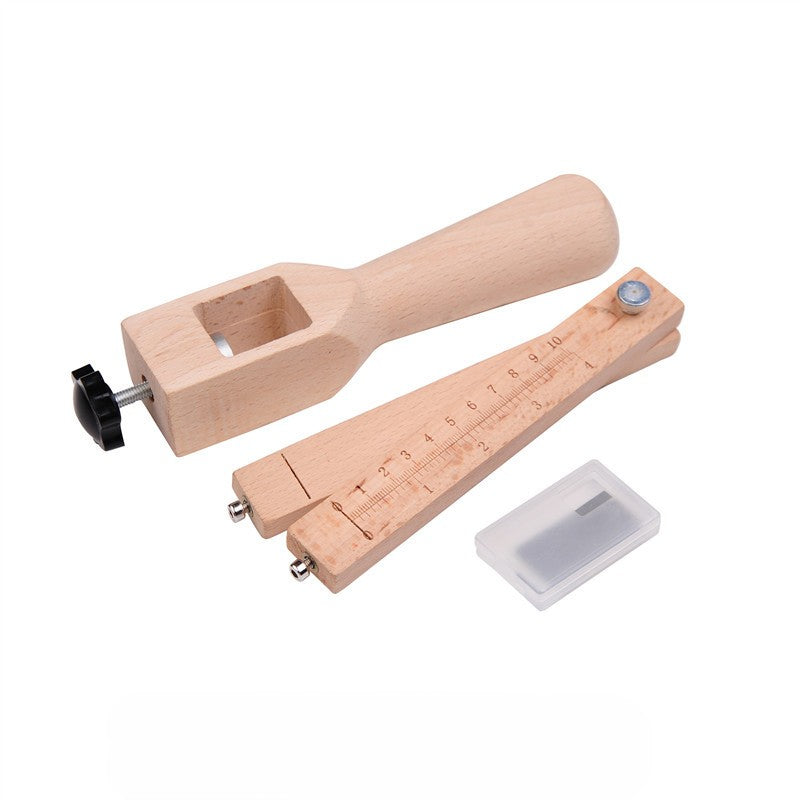 Adjustable belt cutting machine with scale - leather cutting tool for DIY crafts and leather products