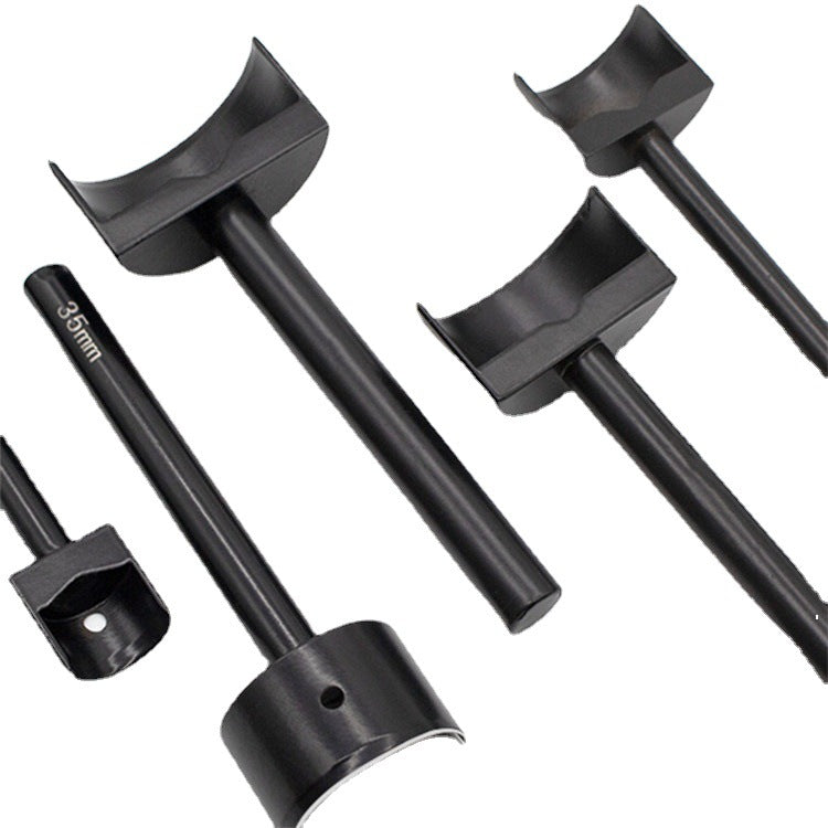 Semi Circle Leather Punch Set, 15-45mm Half Round Die Cutter, High Carbon Steel Leather Corner Punch for Handmade Leathercraft, Belt, Wallet, PVC